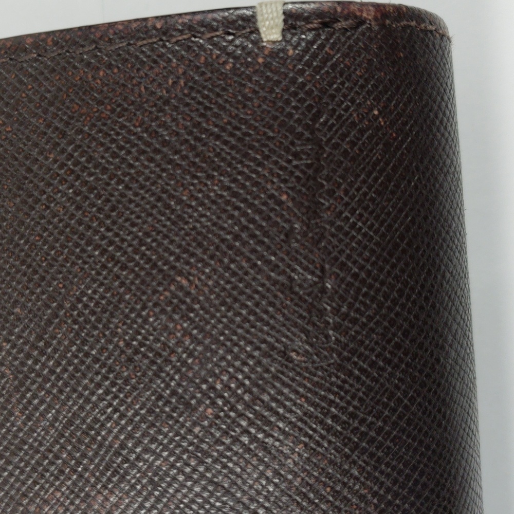 Paul Smith Dark Brown Leather Snap, Zip Bifold Wallet 5.25 x 3.5" - Compartments - Picture 4 of 12